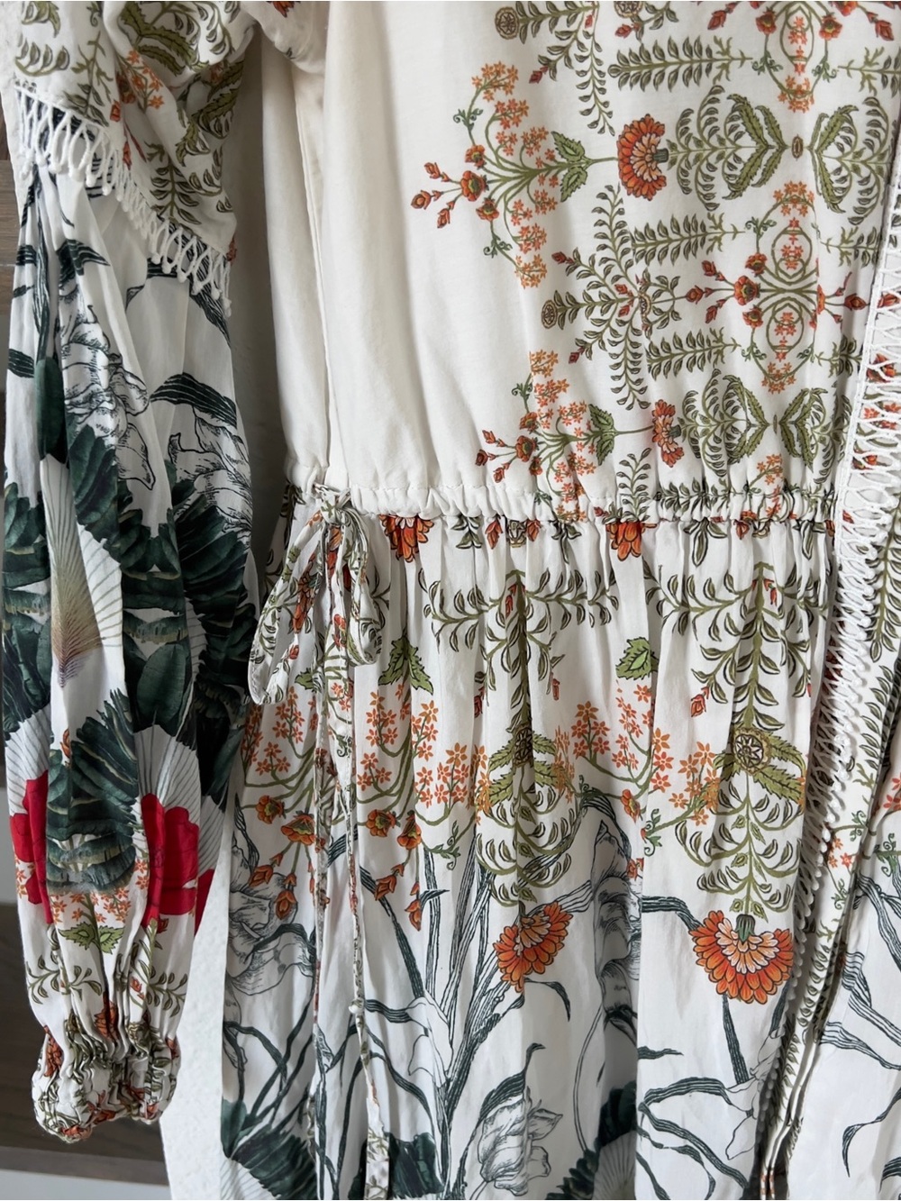 Anthropologie Eleanora Printed Long Sleeve Maxi Shirt Dress - Picture 6 of 8